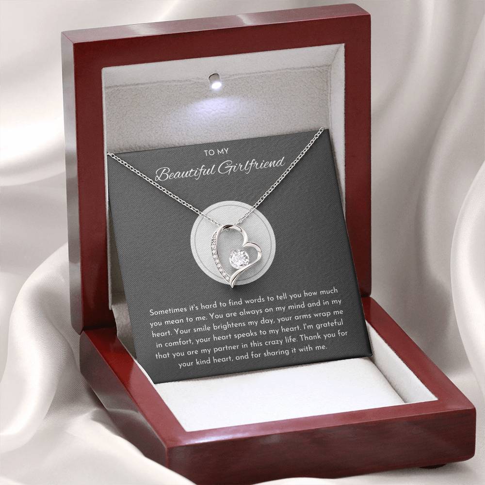 Girlfriend Heart Necklace