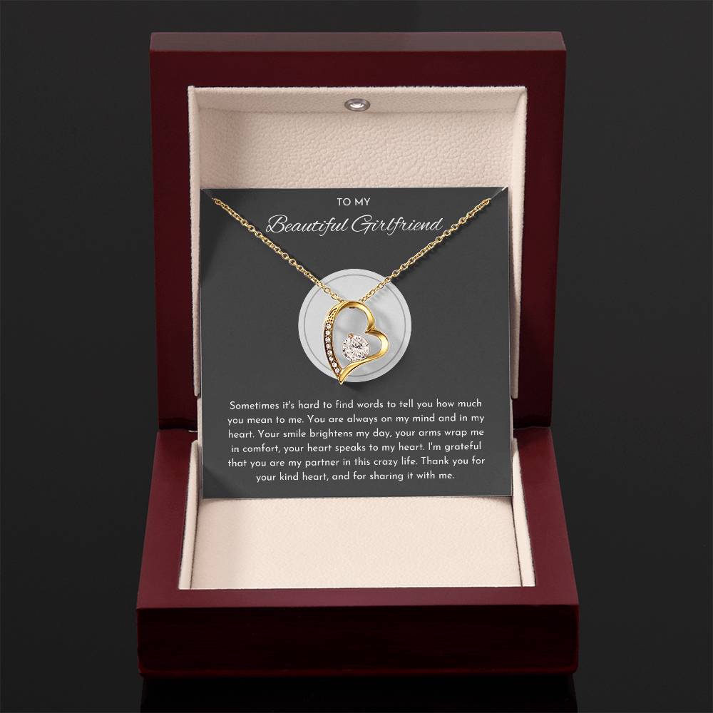 Girlfriend Heart Necklace