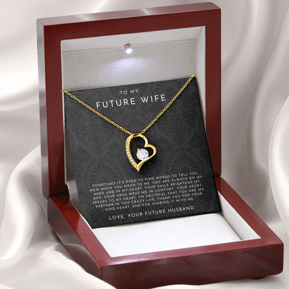 To My Future Wife - Forever Heart Necklace