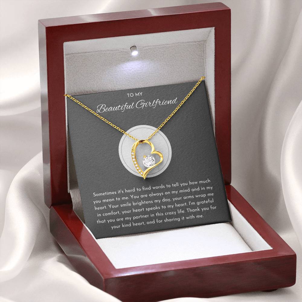 Girlfriend Heart Necklace
