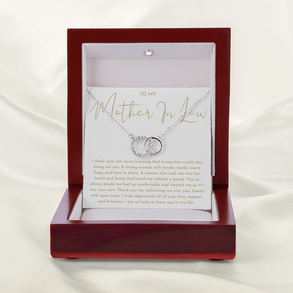 Mother In Law Gift - Perfect Pair Necklace