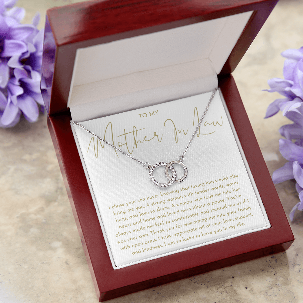 Mother In Law Gift - Perfect Pair Necklace