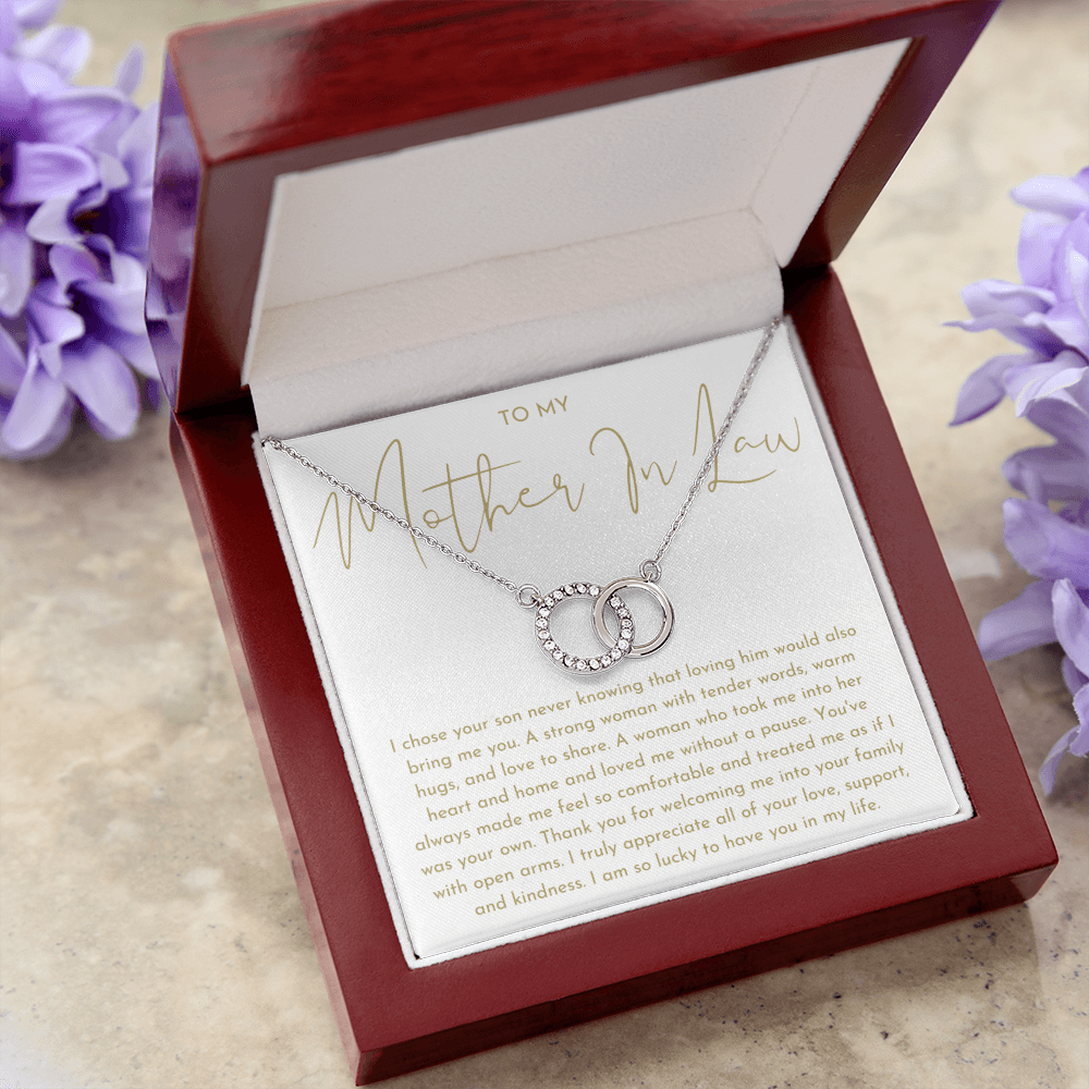 Mother In Law Gift - Perfect Pair Necklace