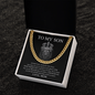 To My Son Necklace From Mom