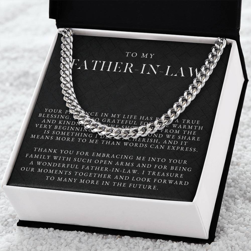 To My Father In Law (Your Presence In My Life)