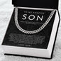 Son Necklace, Son Gift From Mom