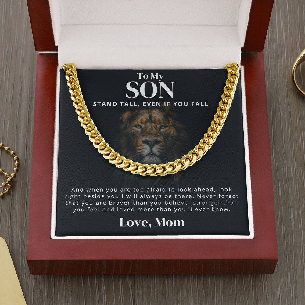 To My Son From Mom (Stand Tall Even When You Fall)