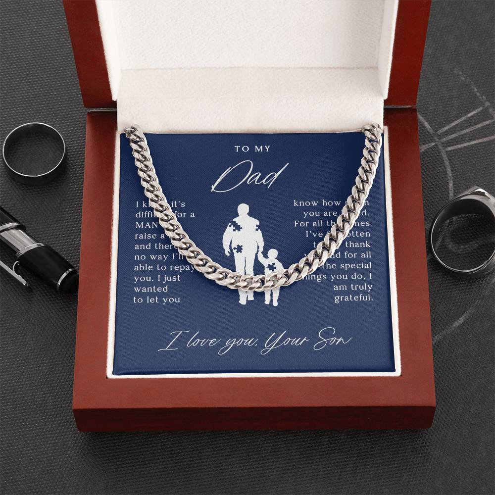 To My Dad Gift From Son