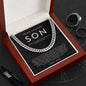 Son Necklace, Son Gift From Mom