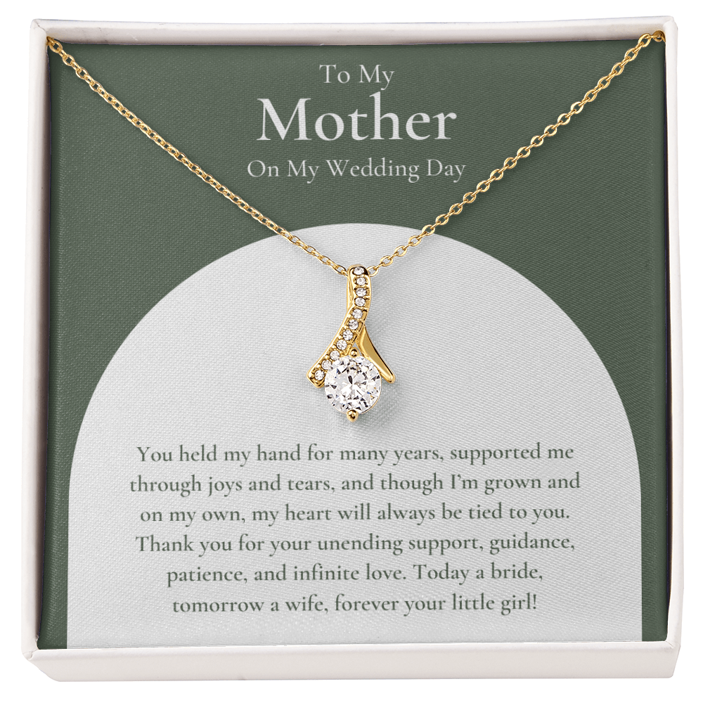 Mother Of The Bride Gift, Wedding Necklace For Mom