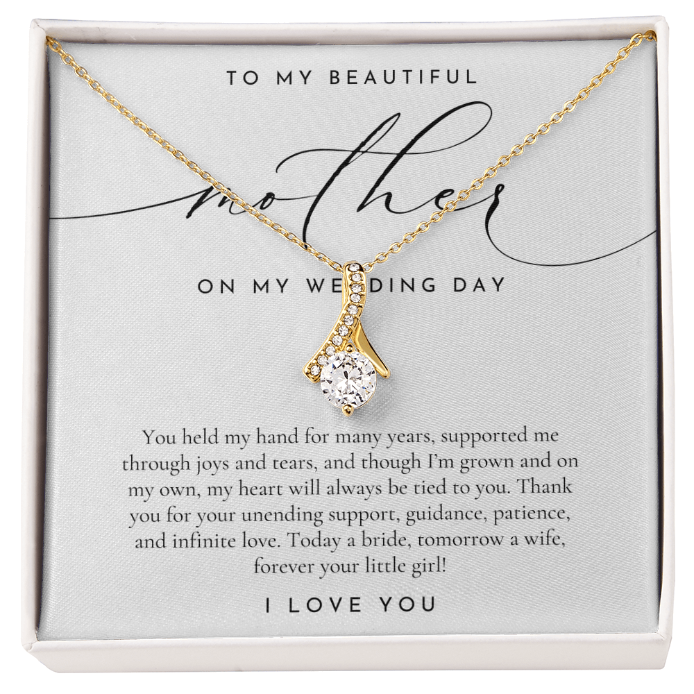 Mother Of The Bride Gift (You Held My Hand)