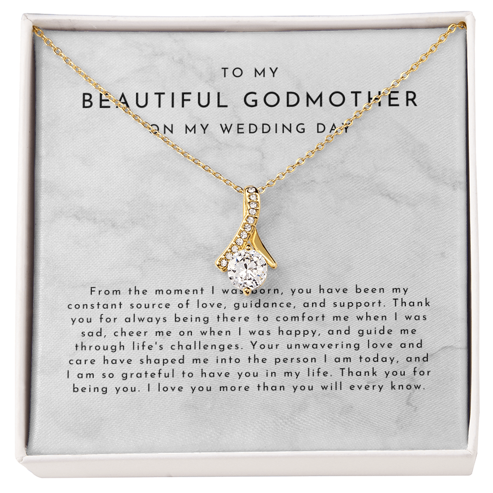 Godmother Gift From Bride, Gift For Godmother On Wedding Day