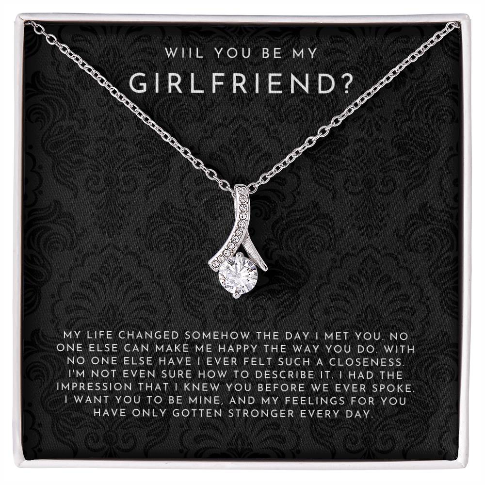 Will You Be My Girlfriend Necklace – Bae and Friends