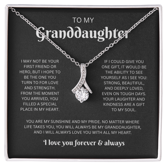 To my Granddaughter (I May Not Be Your First)