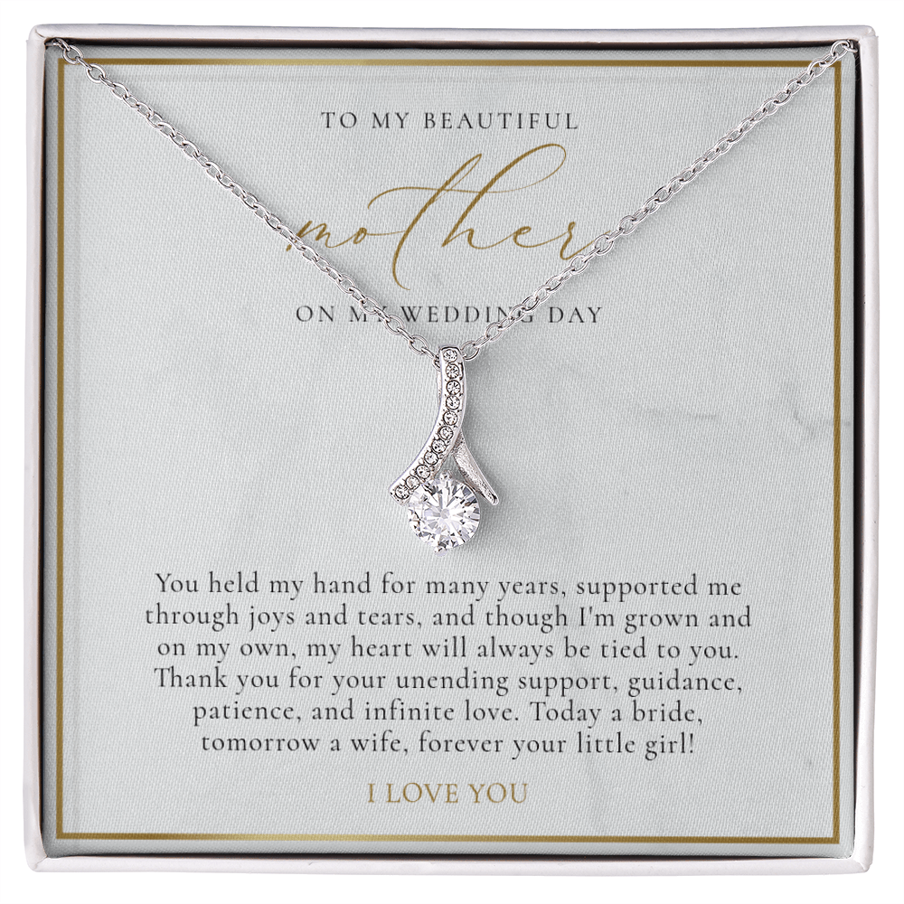 Mother Of The Bride Wedding GIft Necklace