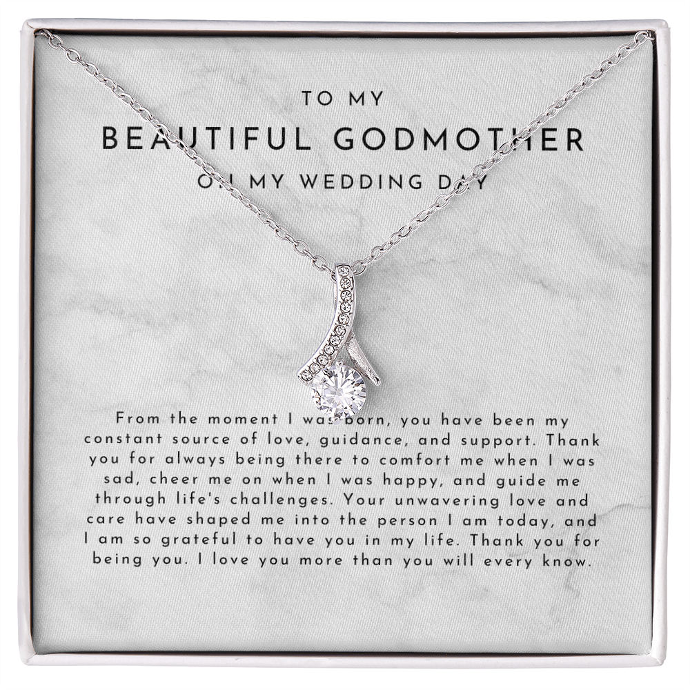 Godmother Gift From Bride, Gift For Godmother On Wedding Day