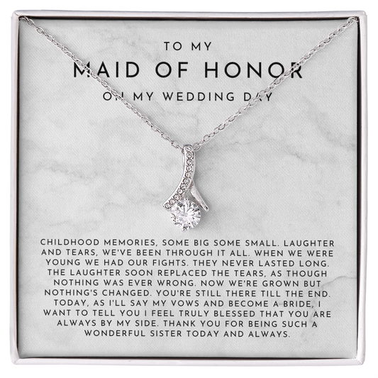 Sister Maid Of Honor Gift
