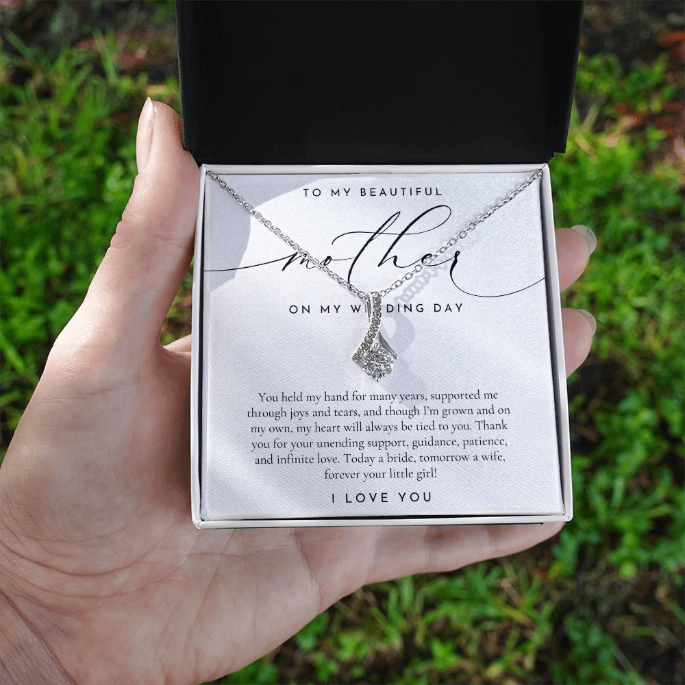 Mother Of The Bride Gift (You Held My Hand)