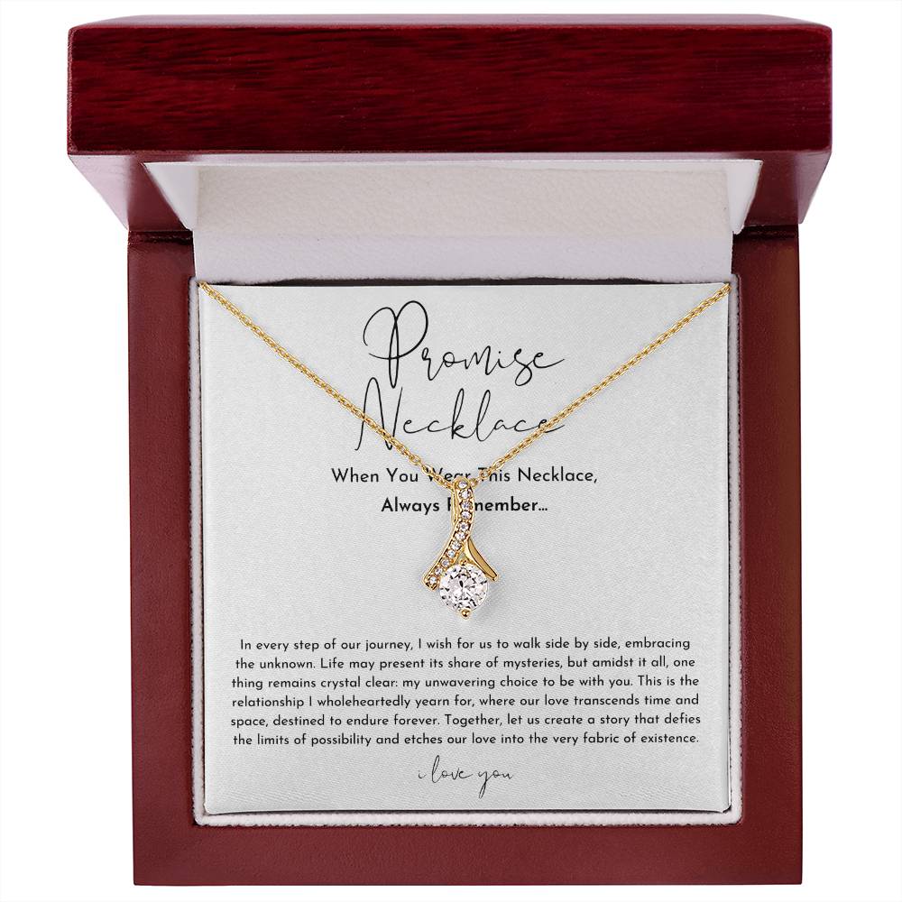 Promise Necklace For Her (Alluring Beauty Necklace)