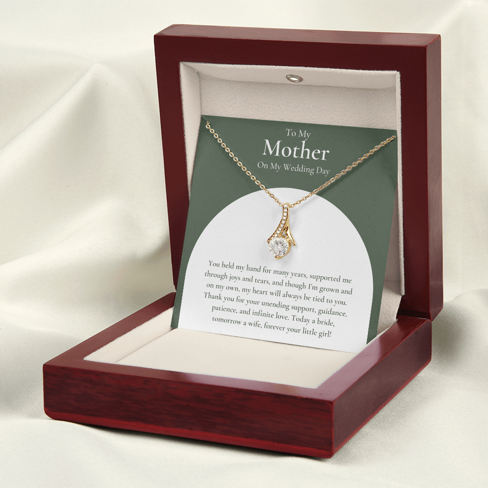 Mother Of The Bride Gift, Wedding Necklace For Mom