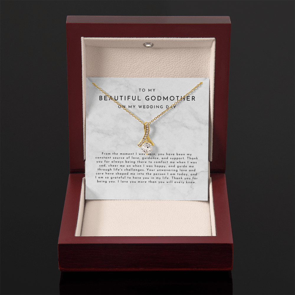 Godmother Gift From Bride, Gift For Godmother On Wedding Day