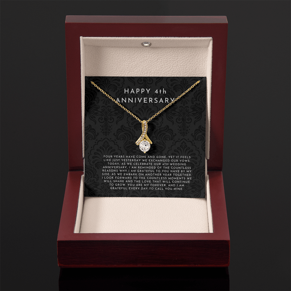 4 Year Anniversary Gift, 4th Anniversary Gift For Wife