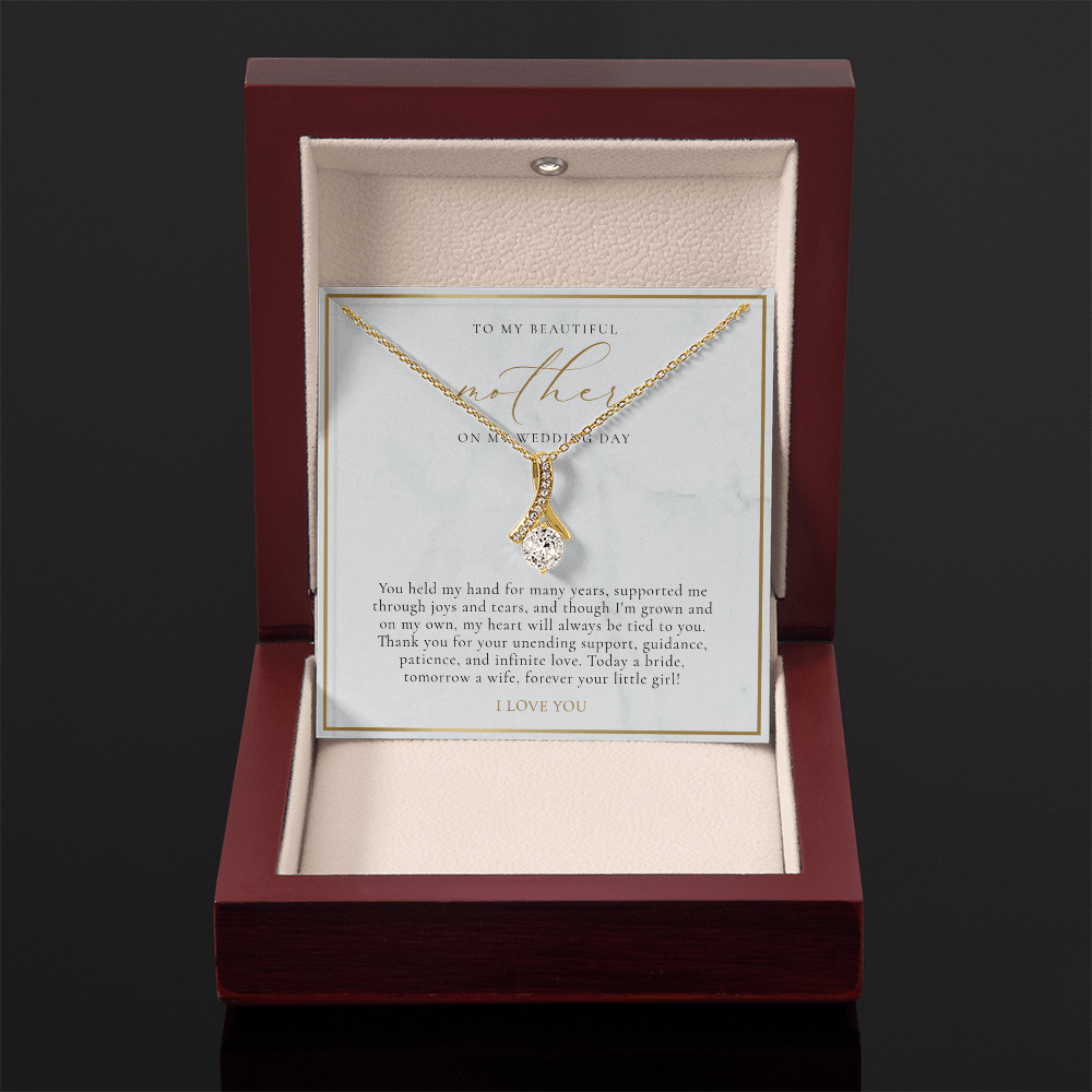 Mother Of The Bride Wedding GIft Necklace