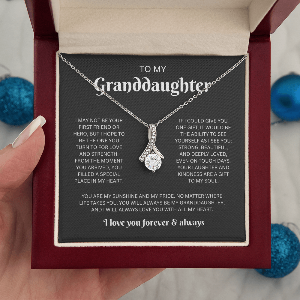 To my Granddaughter (I May Not Be Your First)