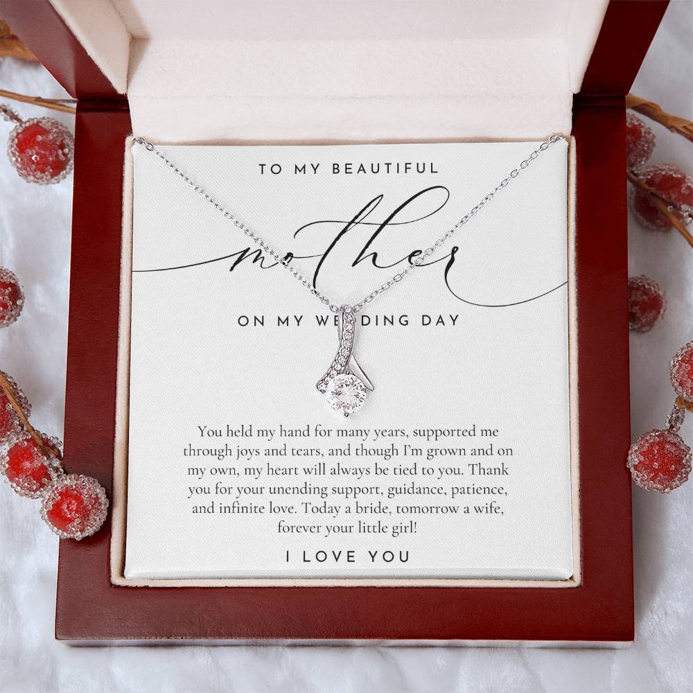 Mother Of The Bride Gift (You Held My Hand)