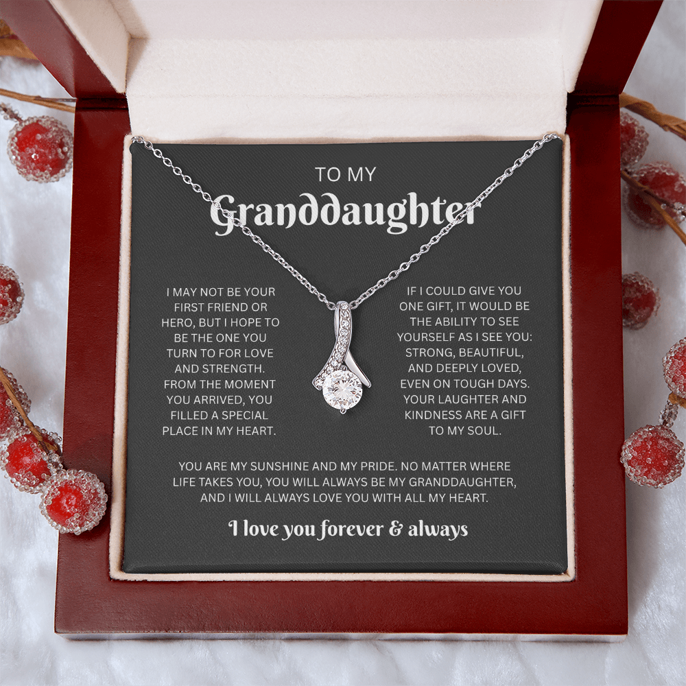 To my Granddaughter (I May Not Be Your First)