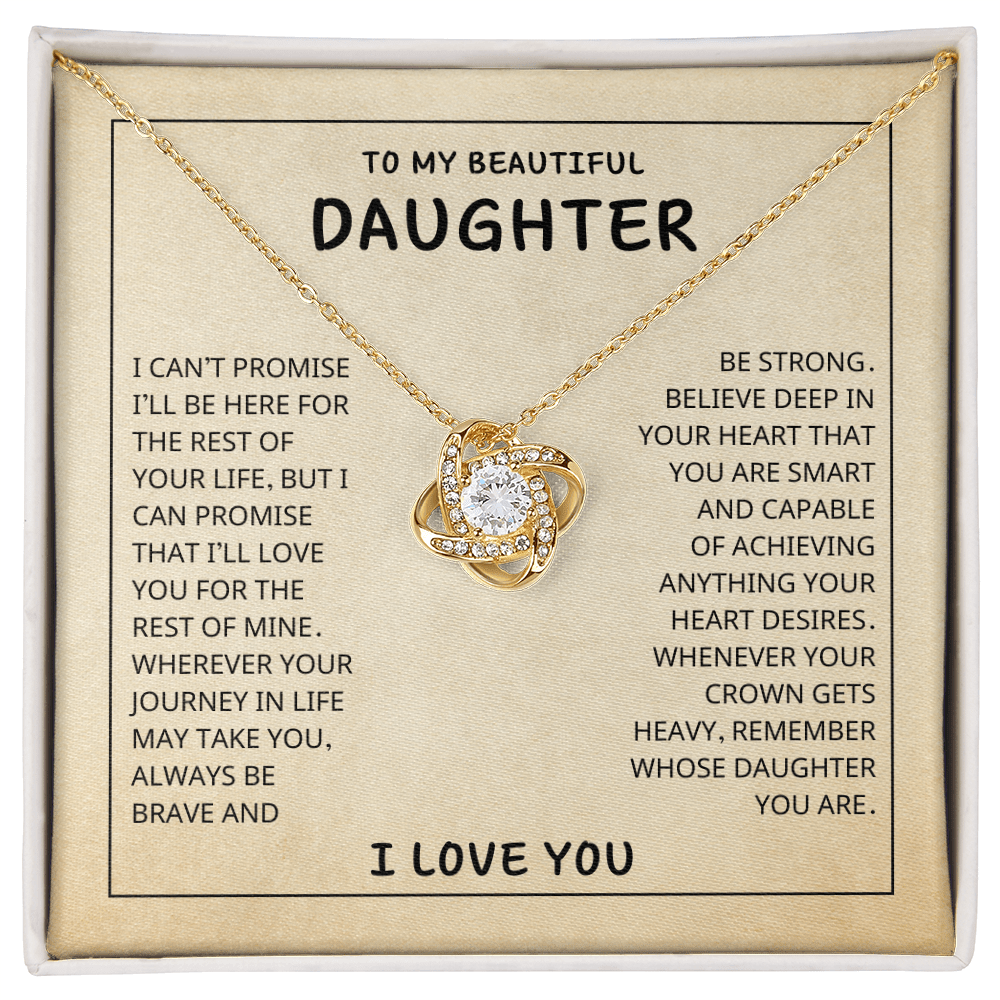 To My Daughter (I Can't Promise I'll Be Here)