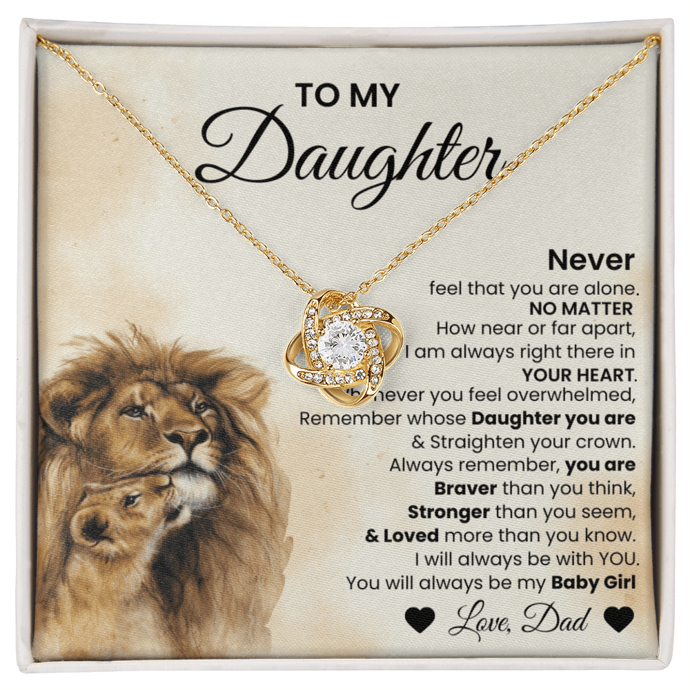 To My Daughter (Never Feel You Are Alone)