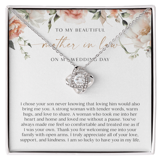 Mother In Law Wedding Gift Necklace