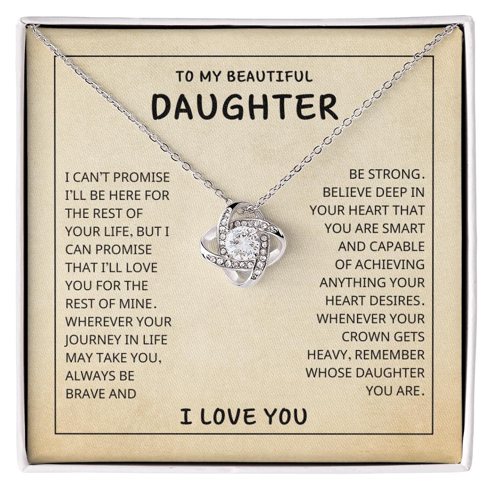 To My Daughter (I Can't Promise I'll Be Here)