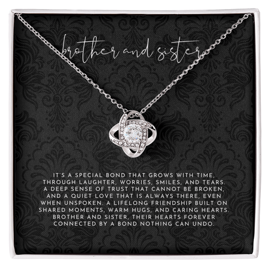 Bond Between Brother And Sister Necklace
