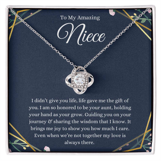 To My Amazing Niece From Aunt Necklace