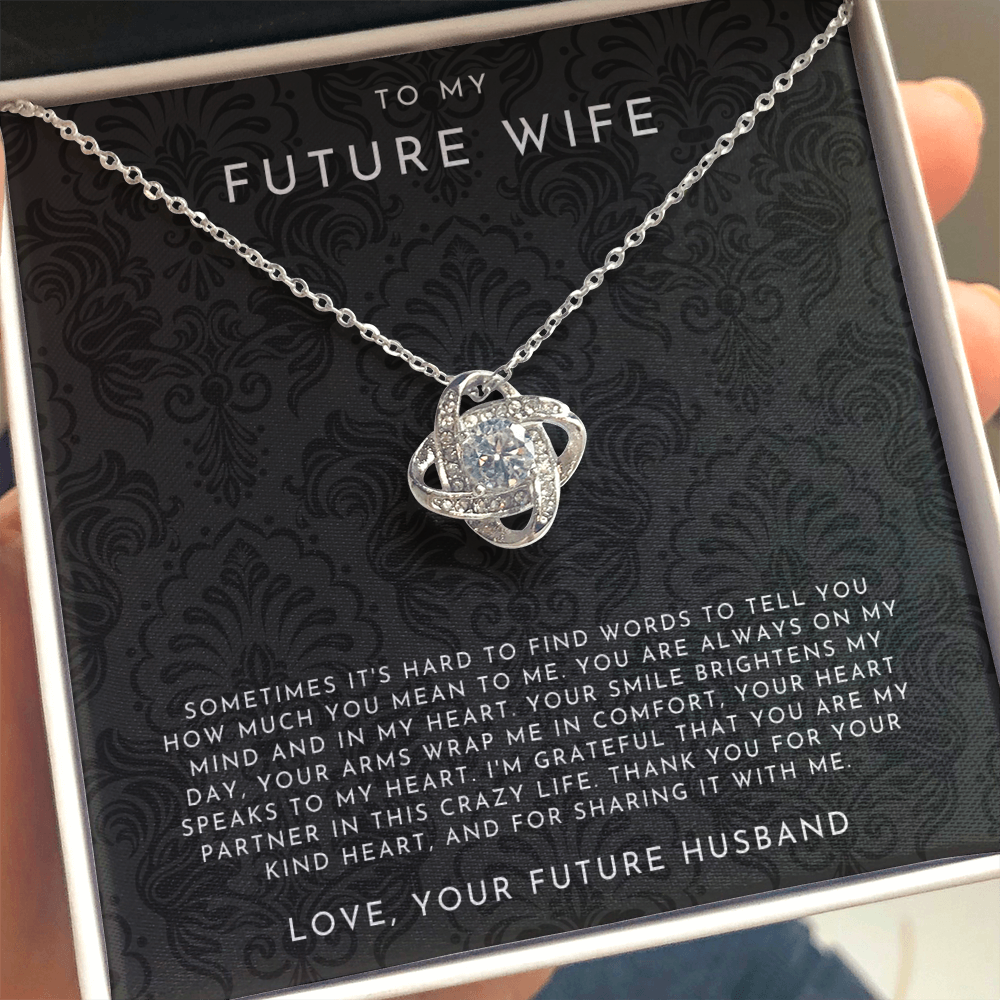 To My Future Wife - Love Knot Necklace