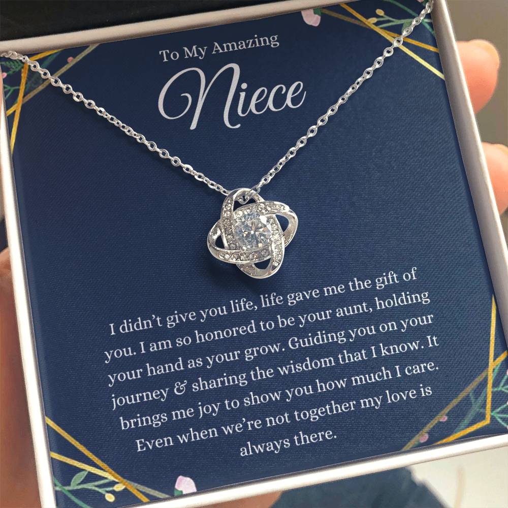 To My Amazing Niece From Aunt Necklace