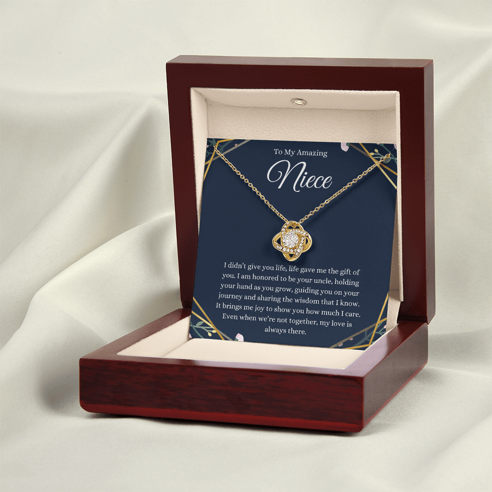 To My Amazing Niece From Unlce Necklace