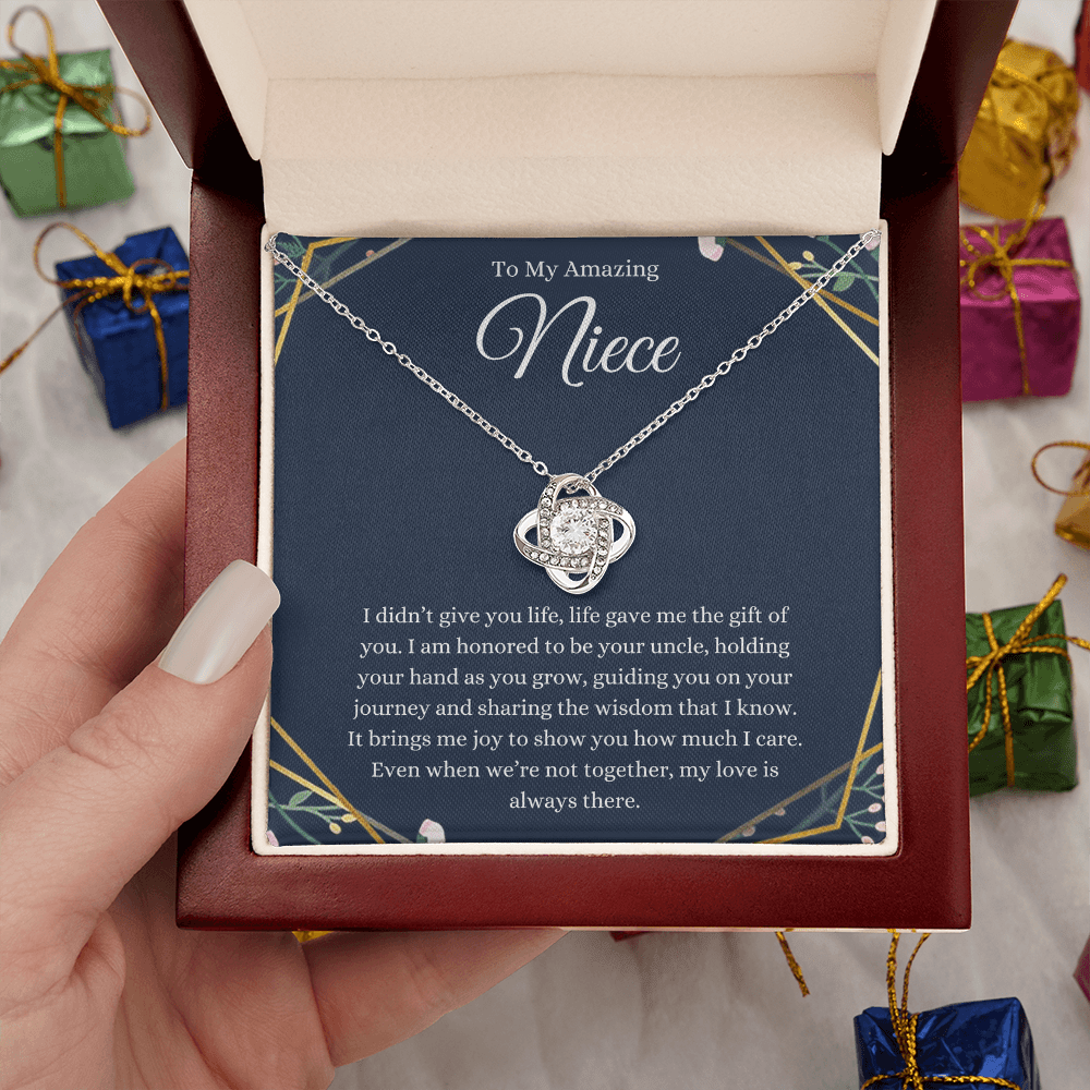 To My Amazing Niece From Unlce Necklace
