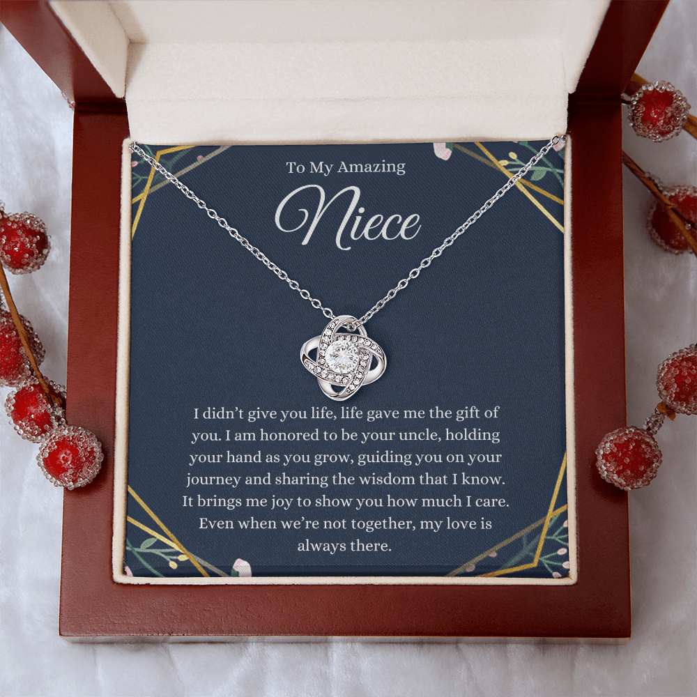 To My Amazing Niece From Unlce Necklace