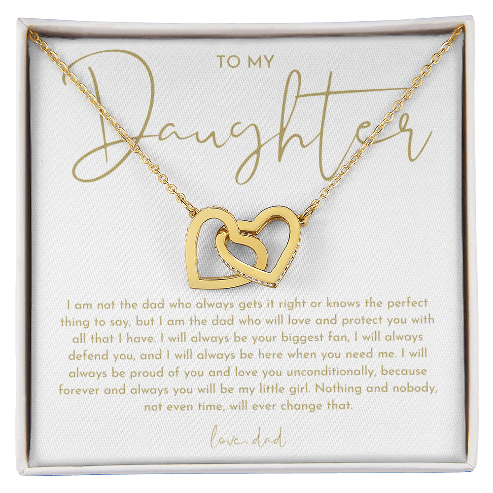 To My Daughter From Dad Necklace
