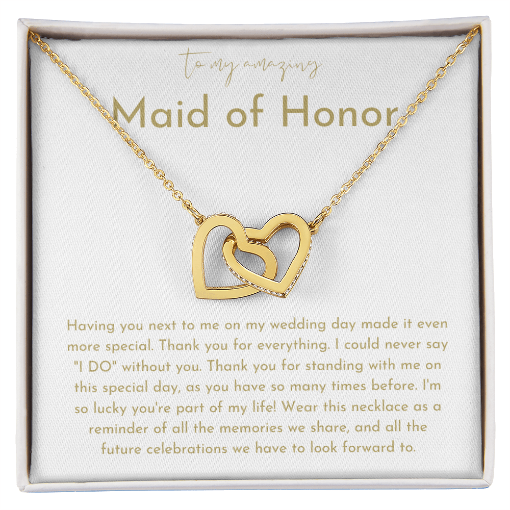 To My Amazing Maid Of Honor Gift