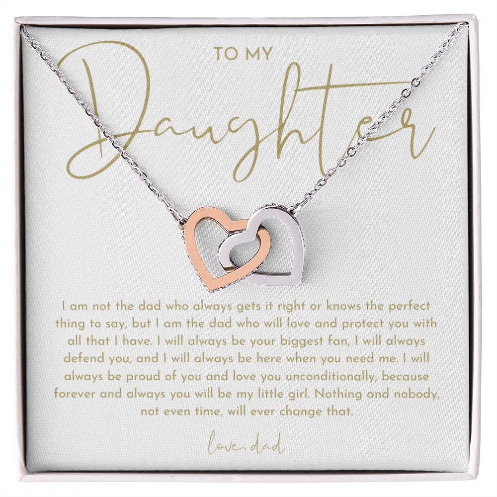 To My Daughter From Dad Necklace