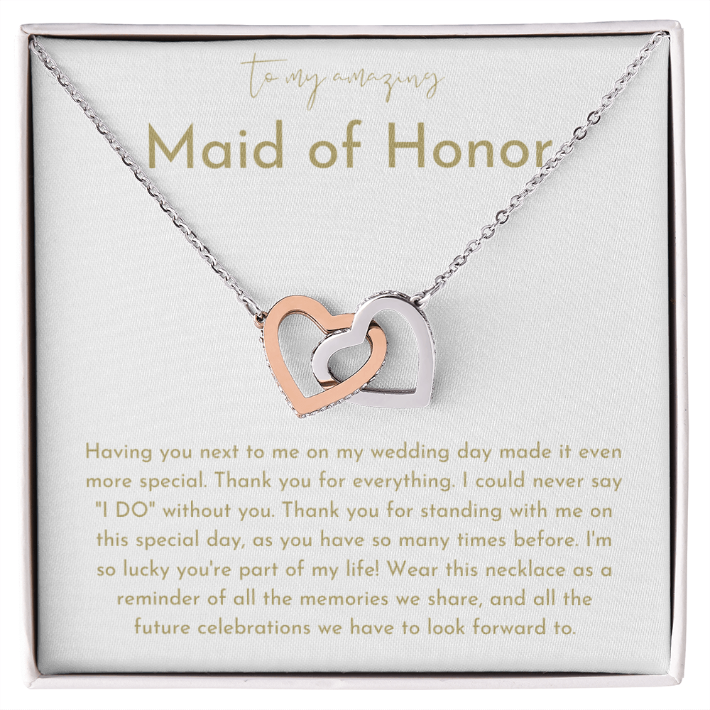 To My Amazing Maid Of Honor Gift