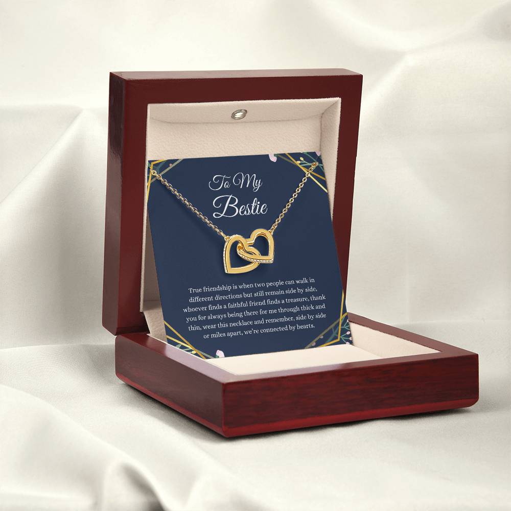To My Bestie Necklace - Best Friend Necklace