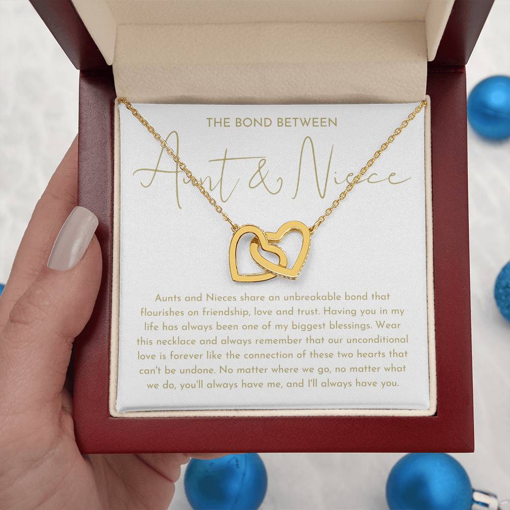 Aunt and Niece Necklace, Niece Or Aunt Gift