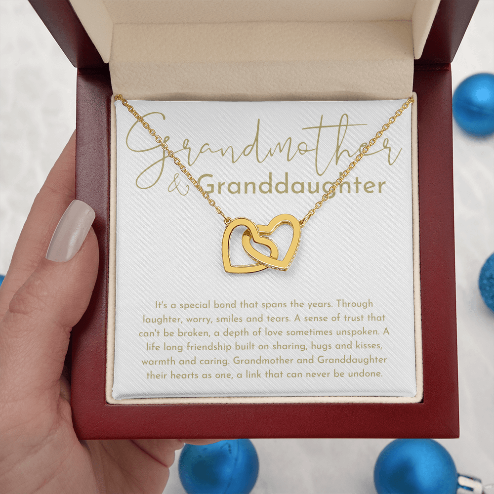 Bond Between Grandmother And Granddaughter Necklace