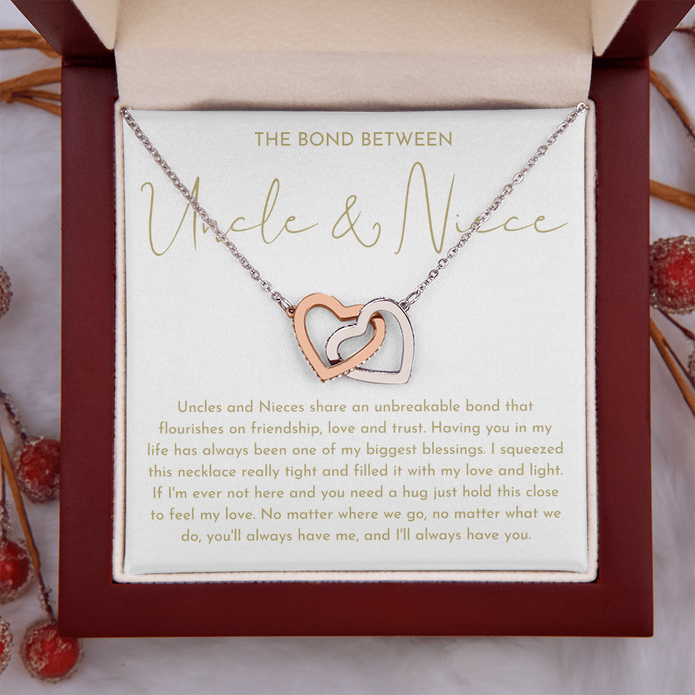 The Bond Between Uncle And Niece Necklace