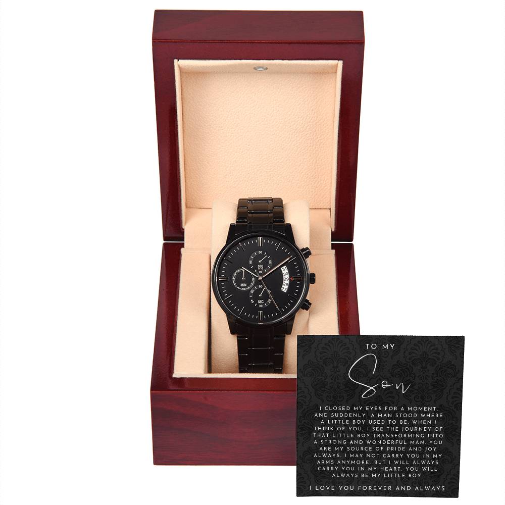 To My Son (I Closed My Eyes) Chronograph Watch